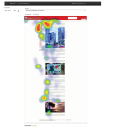 Development of an Experimentation Environment for the Analysis of Web Reading Patterns by its Users and Conducting a Pilot Study