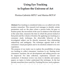 How to Use Eye Tracking to Explore the Universe of Art