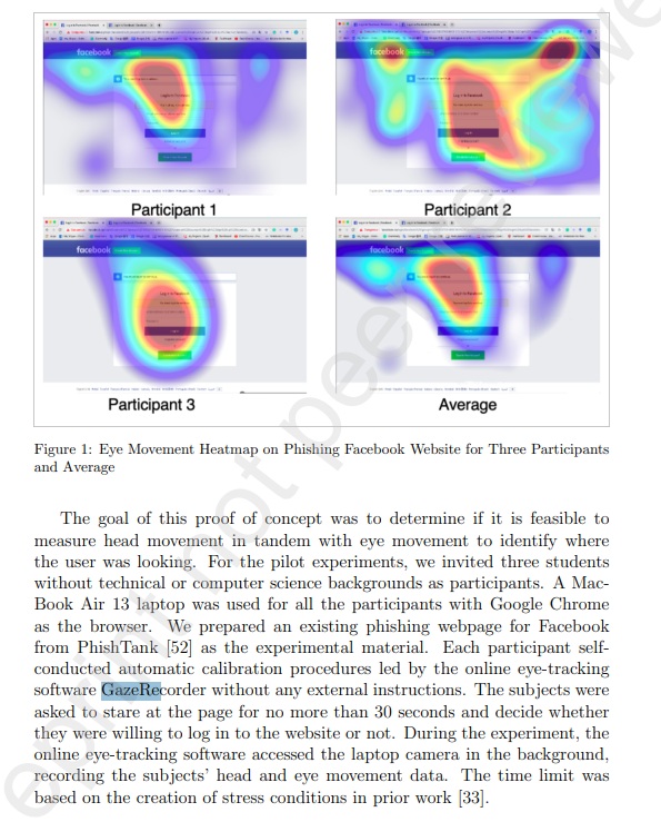 Exploration of Eye Tracking and Phishing Behavior